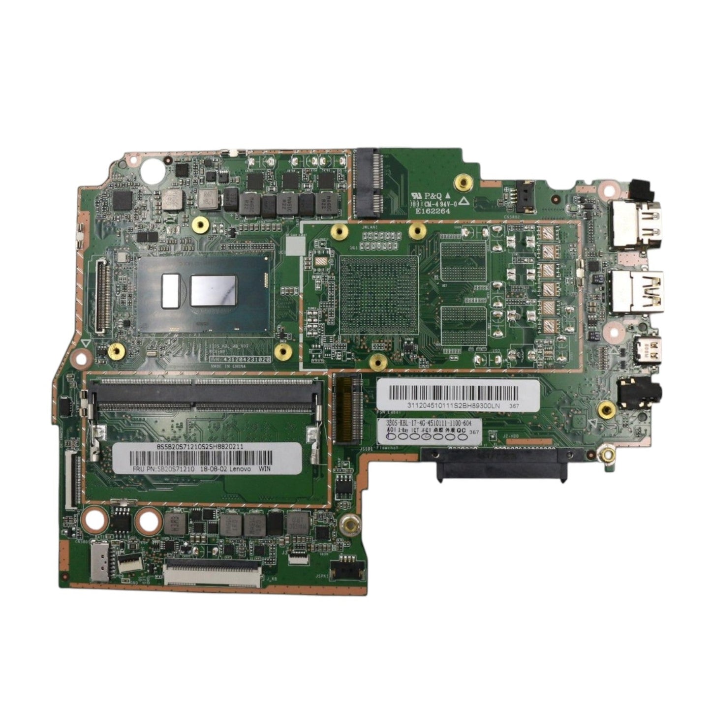 Motherboard Para Lenovo 330S-15Ikb I7-8550U 5B20S71210