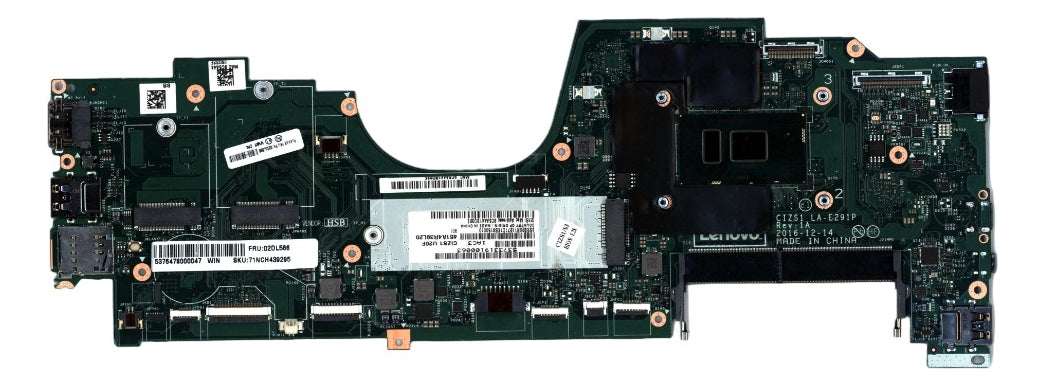Tarjeta Madre Para Lenovo Yoga 370 I5-7200U 02Dl566