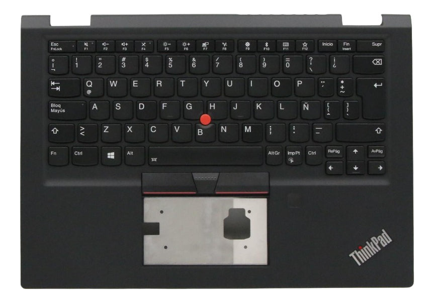 Carcasa Con Teclado Para Lenovo X390 Yoga Latino 02Hl561