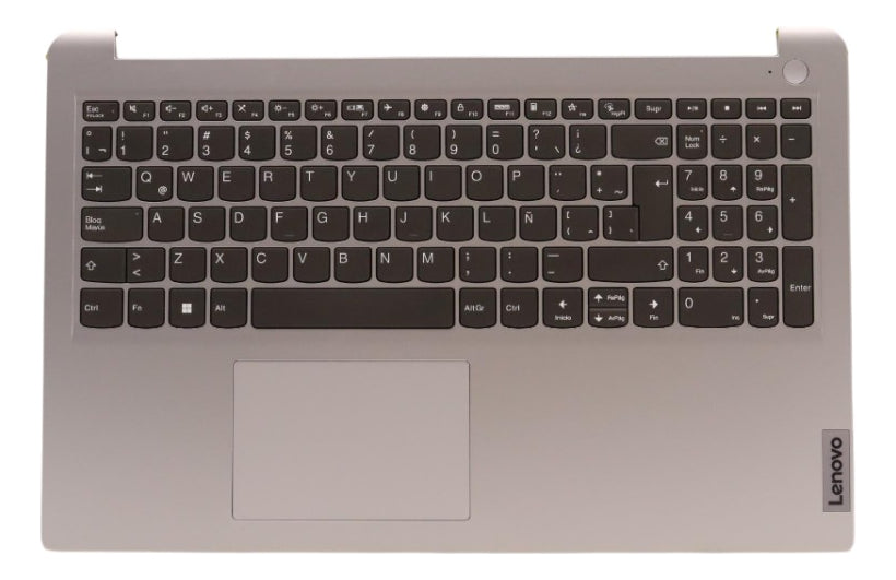 Carcasa Superior Teclado Para Lenovo Ideapad 1-15" Español