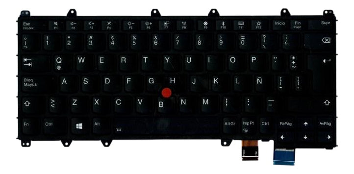 Teclado Interno Para Lenovo X380 Español Ilum 01Hw618