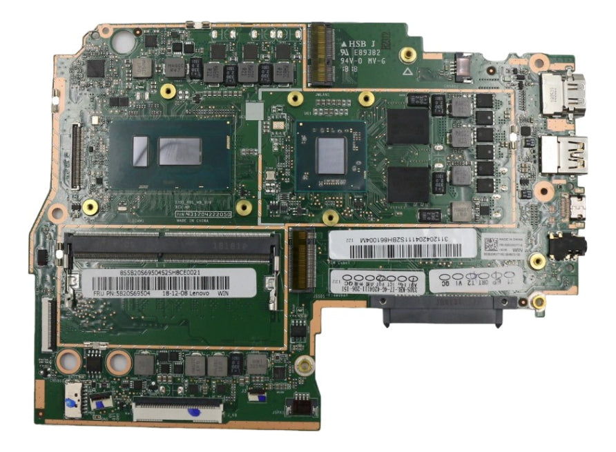 Board Para Lenovo Ideapad 330S I7-8550 Radeon 540 5B20S69504