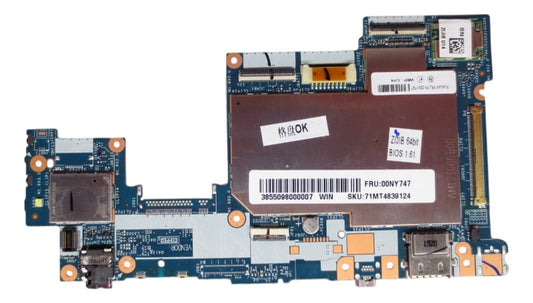 Tarjeta Madre Para Lenovo Thinkpad 10 Z8700,2Gb 00Ny747