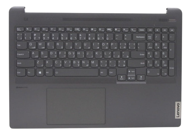 Carcasa Superior Teclado Arabe Para Lenovo Ideapad 5 Pro-16"