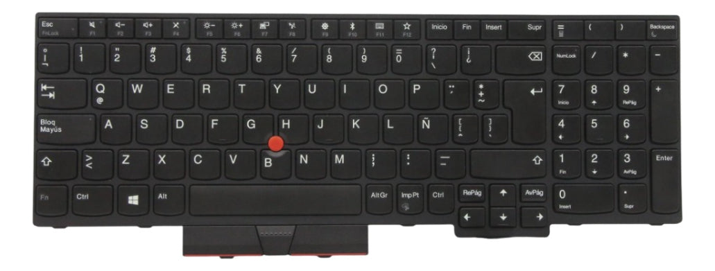 Teclado Interno Para Lenovo T580 P52S Español 01Hx182