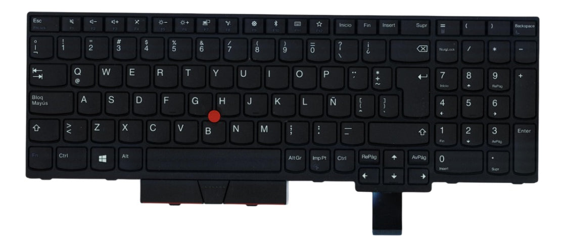 Teclado Interno Para Lenovo T580 P52S Español 01Hx142